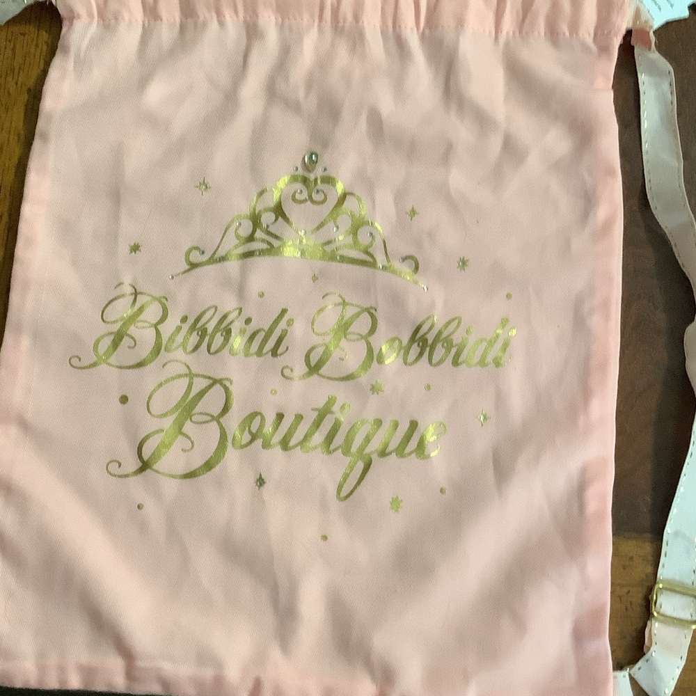 Bibbidi Bobbidi Boutique Pink Drawstring Bag